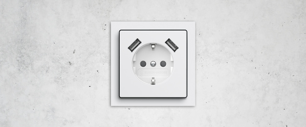 SCHUKO® USB-Steckdose bei Elektrotechnik Kastner GmbH & Co. KG in Westendorf