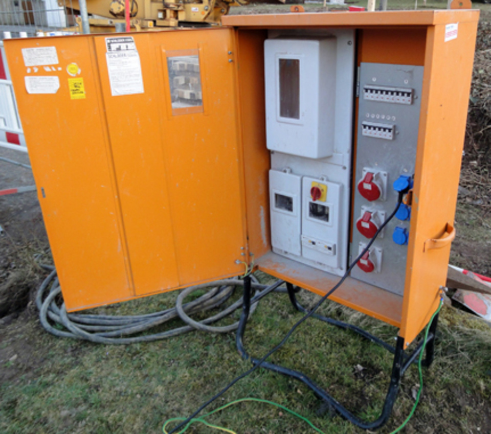 Baustromkasten bei Elektrotechnik Kastner GmbH & Co. KG in Westendorf