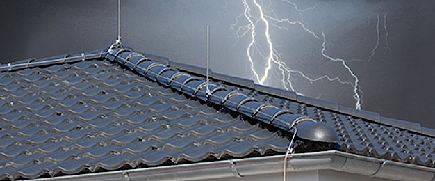 Äußerer Blitzschutz bei Elektrotechnik Kastner GmbH & Co. KG in Westendorf